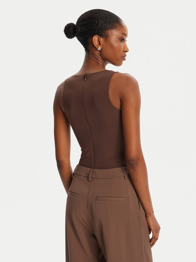 BARDOT BARDOT Body Fina Low Cut 60038TB Marrón Slim Fit