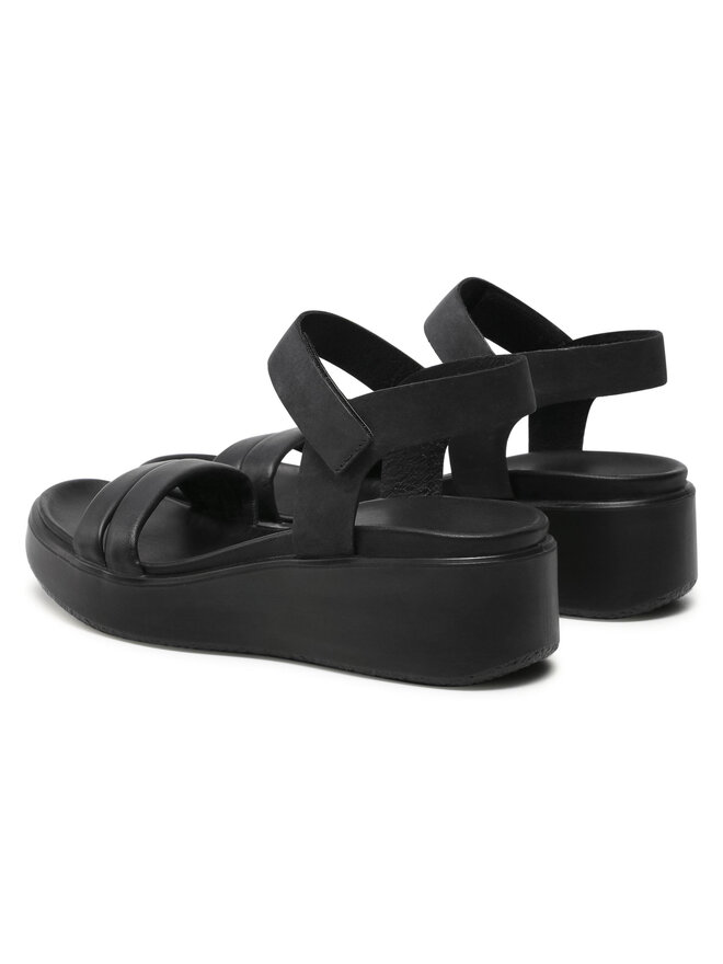 ECCO Sandály ECCO Flowt Wedge Lx W 27330351052 Černá