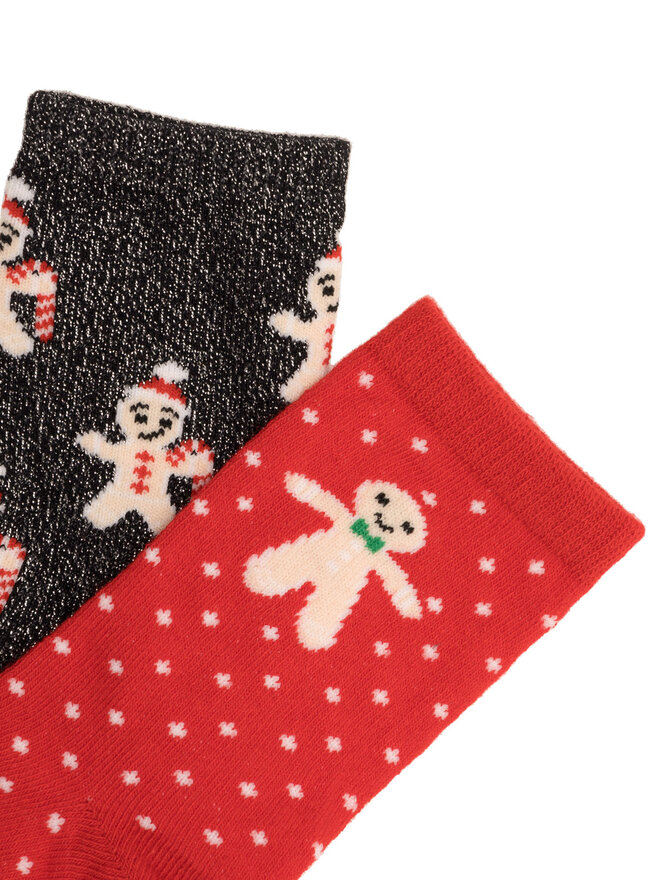 Nelli Blu 2 pares de calcetines altos para niño Nelli Blu 7KB-005-AW23 (2-pack) De color