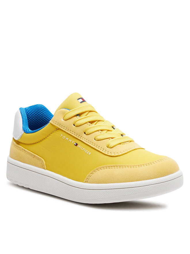 Tommy Hilfiger Sneakers Tommy Hilfiger Low Cut Lace-Up Sneaker T3X9-33351-1694 M Gelb