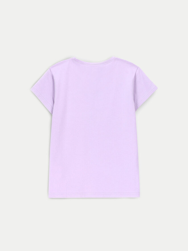 Coccodrillo Coccodrillo Marškinėliai ZC4143204VGA Violetinė Regular Fit