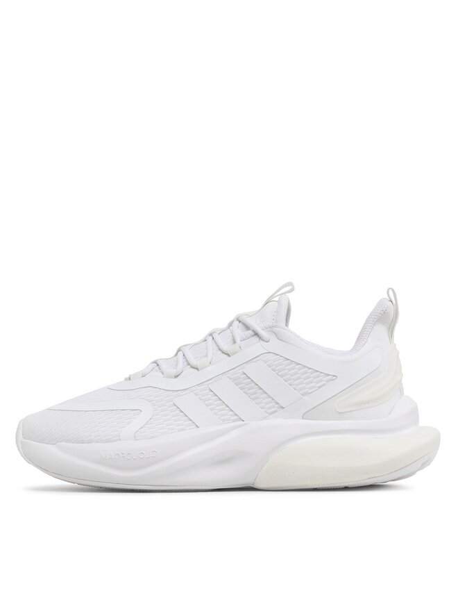 White adidas alphabounce mens top