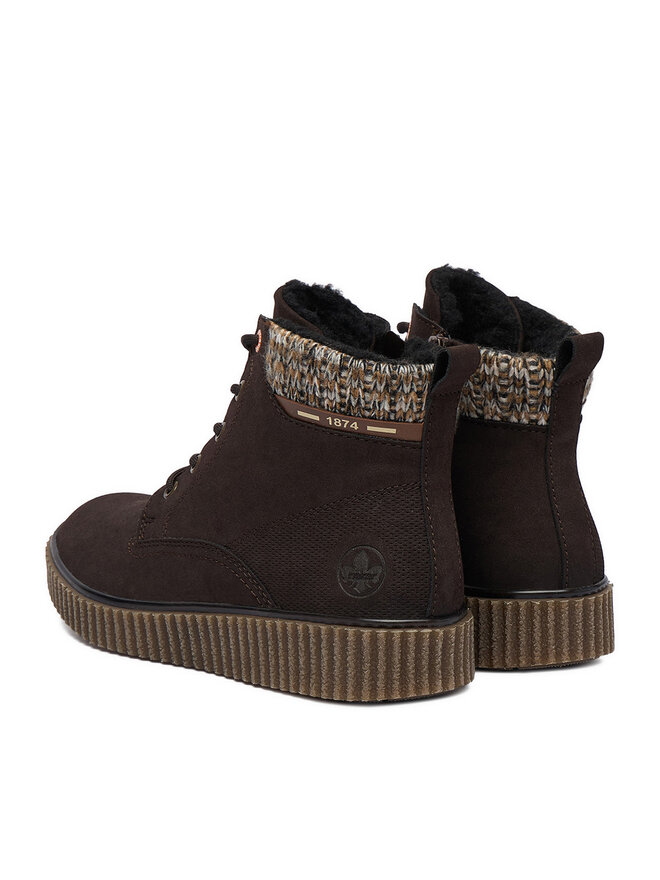Rieker Schnürschuhe Rieker CEO-Y4311-25 Dunkelbraun