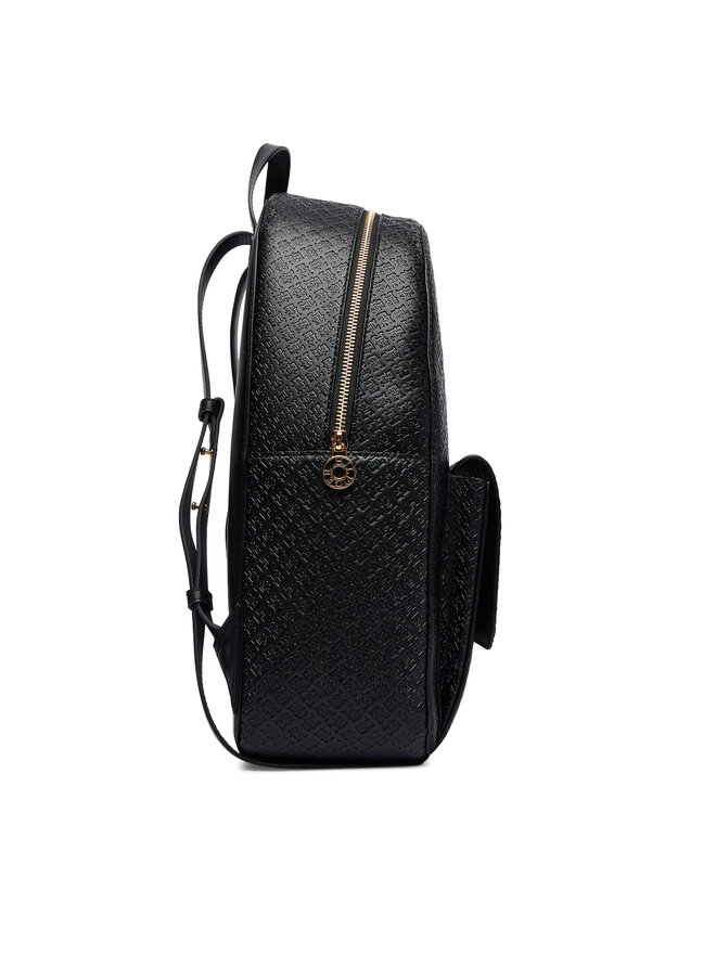 Tommy Hilfiger Rucksack Tommy Hilfiger Th Icon Backpack Mono AW0AW19284 Schwarz