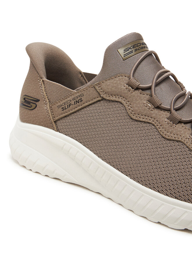 Sneakersy Skechers Bobs Sport Squad Chaos 117500/TPE Beżowy