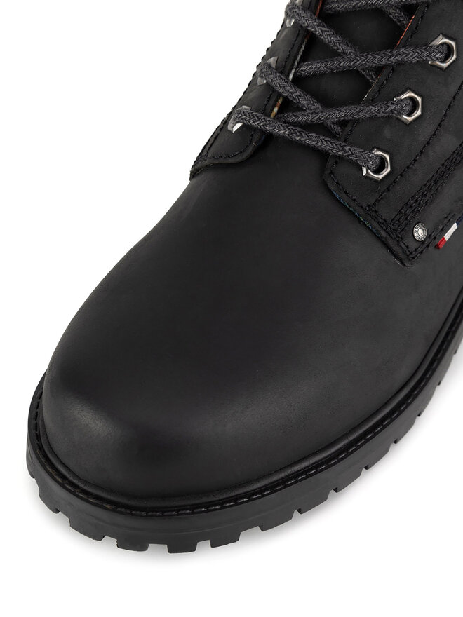 U.S. Polo Assn. Schnürstiefeletten U.S. Polo Assn. YUMI002M/DL1 Schwarz