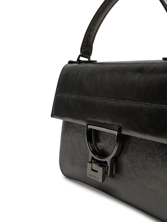 Coccinelle Handtasche Coccinelle S3H Arlettis Smooth Metal E1 S3H 19 03 01 Schwarz