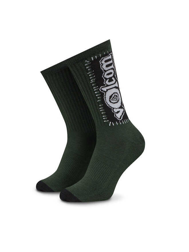 Volcom Skarpety wysokie unisex Volcom Ent D6312502 Zielony