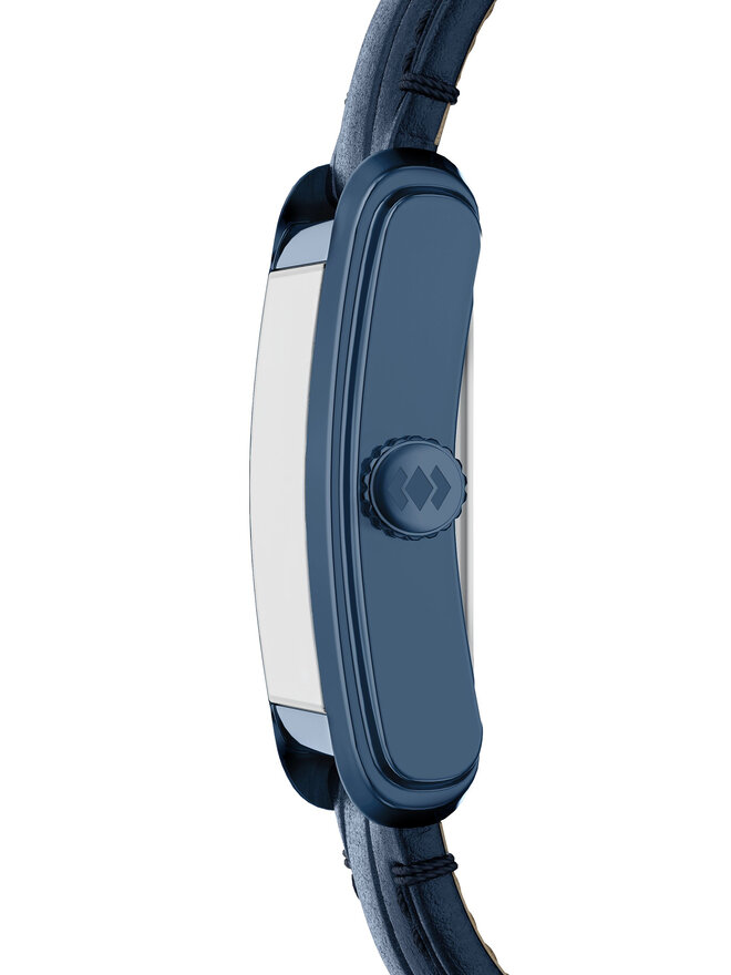 Fossil Uhr Fossil Carraway FS6170 Dunkelblau