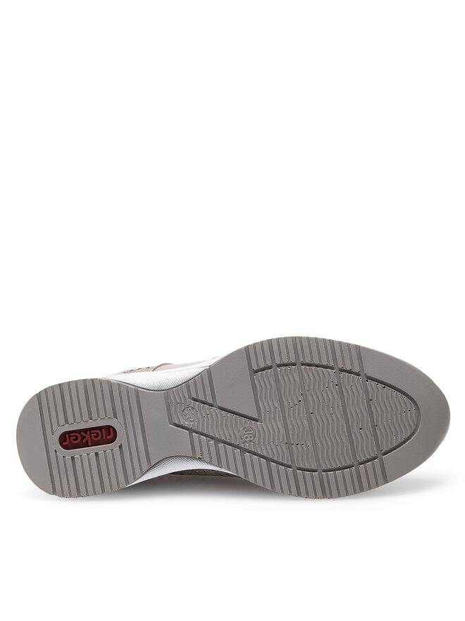 Rieker Αθλητικά Rieker N4327-80 Ασημί
