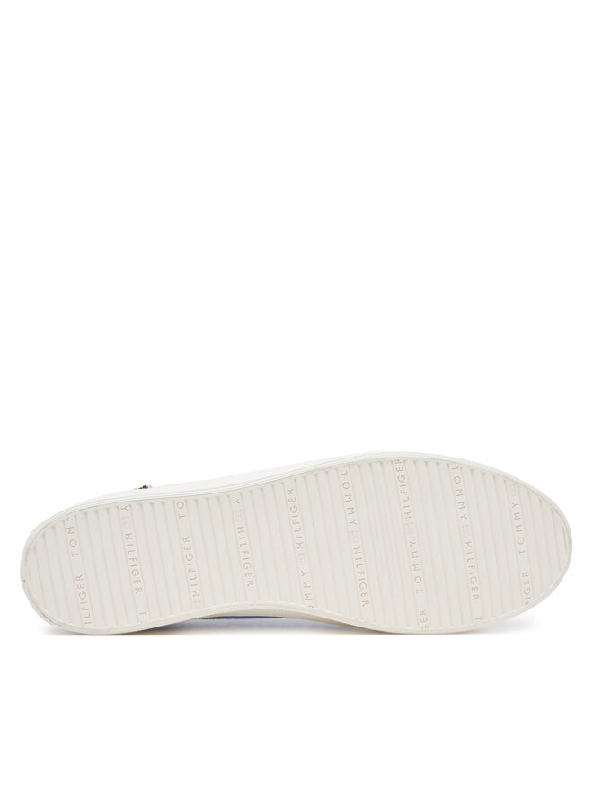 Tommy Hilfiger Sneakersy Tommy Hilfiger Vulc Sneaker Chambrey FW0FW08561 Niebieski