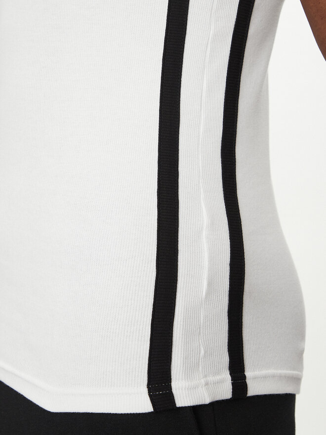Karl Kani Karl Kani Tank top Ellipse 60310050 Λευκό Slim Fit