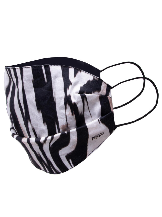 PINKO Mască din material textil Pinko Telematica Mask 20211 PRR 1N20D8.Y7RG Alb