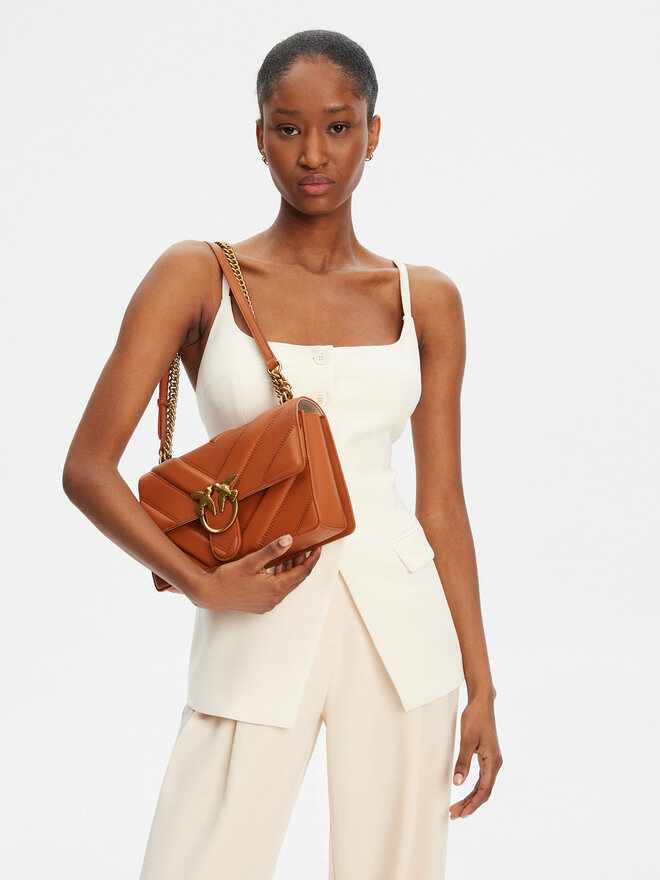 PINKO Τσάντα PINKO Love One Classic Light Dc 104549 A26Z Καφέ