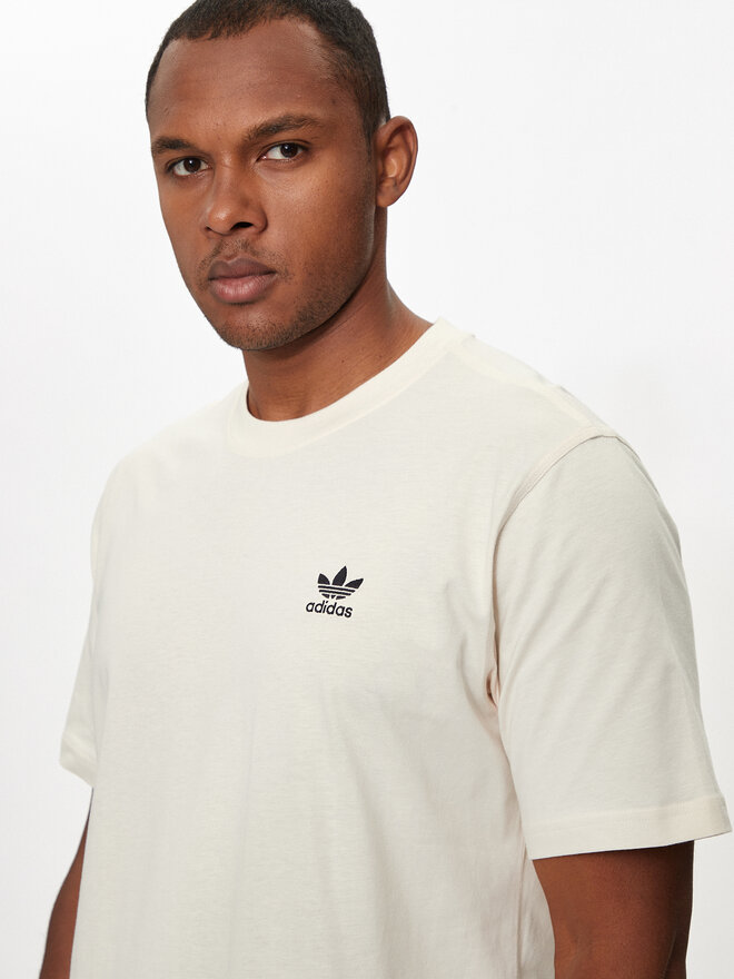 adidas adidas Marškinėliai Trefoil Essentials IZ2102 Écru Regular Fit