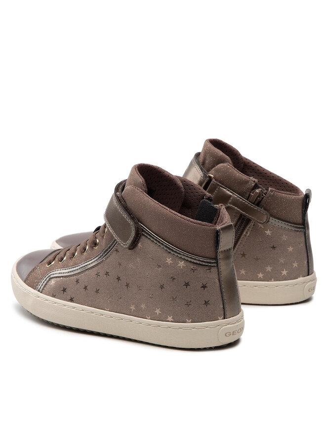 Geox Sneakers aus Stoff Geox J Kalispera G. I 744GI 0DHAJ C9006 D Grau
