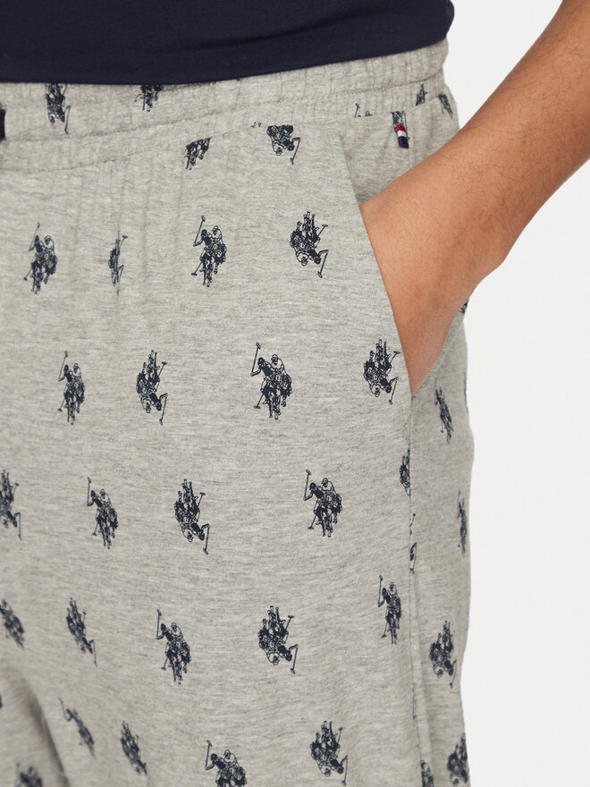 U.S. Polo Assn. U.S. Polo Assn. Pyjamahose MUP1657 Grau Regular Fit