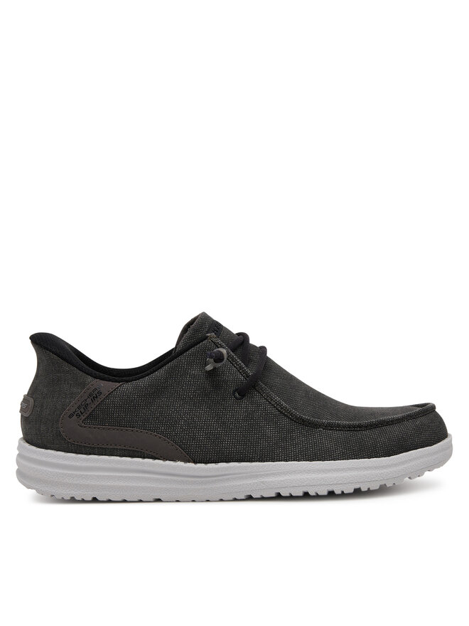 Skechers Mokasíny Skechers Melson-Coronado 210959/BKGY Černá