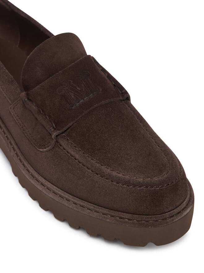 Max Mara Slipper Max Mara Mxaafelio 2624526032600 Dunkelbraun