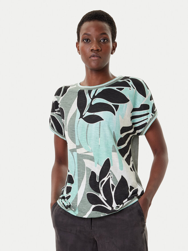 Olsen Olsen T-Shirt 11105067 Grün Regular Fit