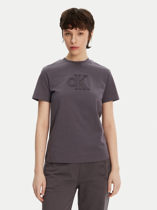 Calvin Klein Jeans Calvin Klein Jeans Футболка J20J225256 Сірий Regular Fit