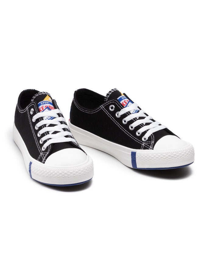 Keddo Sneakers aus Stoff Keddo 817588/03-01G Schwarz