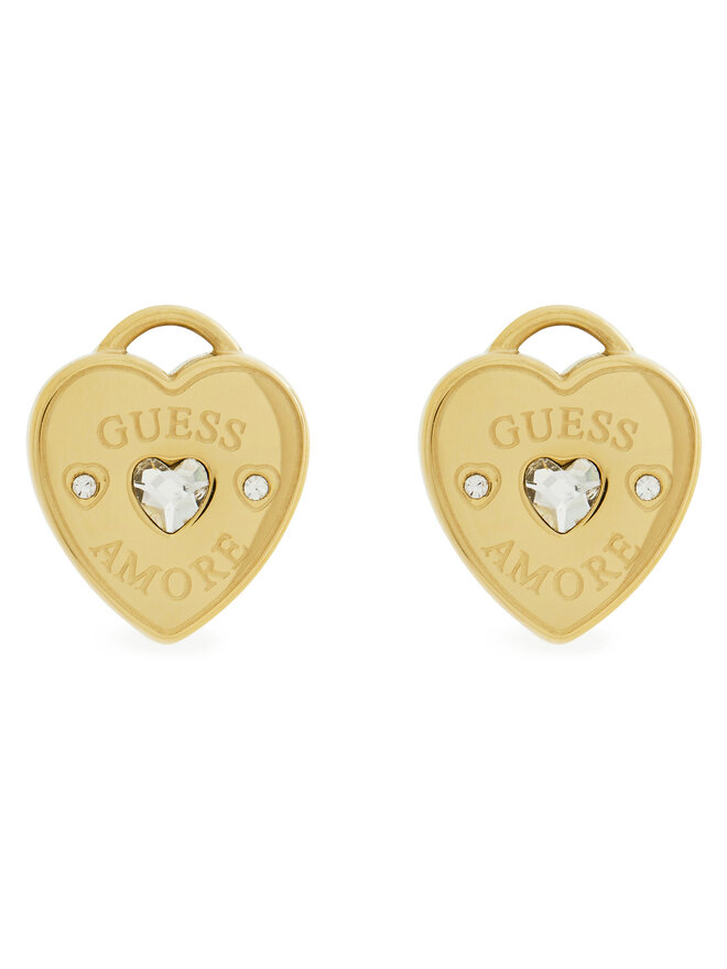 Guess Kolczyki Guess JUBE05 058JW Złoty