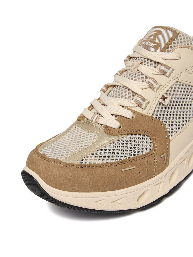 Rieker Sneakers Rieker M6501-60 Beige