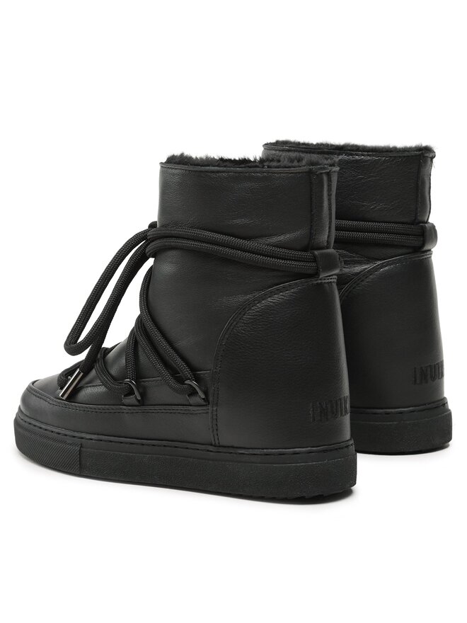 Inuikii Stivali da neve Inuikii Full Leather 75203-087 Nero