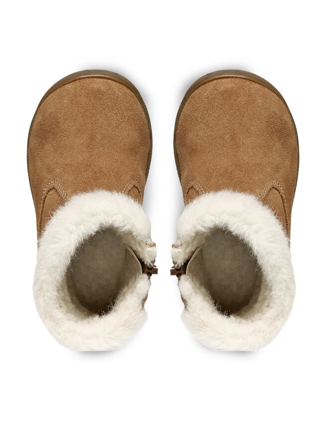 Geox Ботуши Geox B Macchia Girl B464PC 00022 C6627 Кафяв