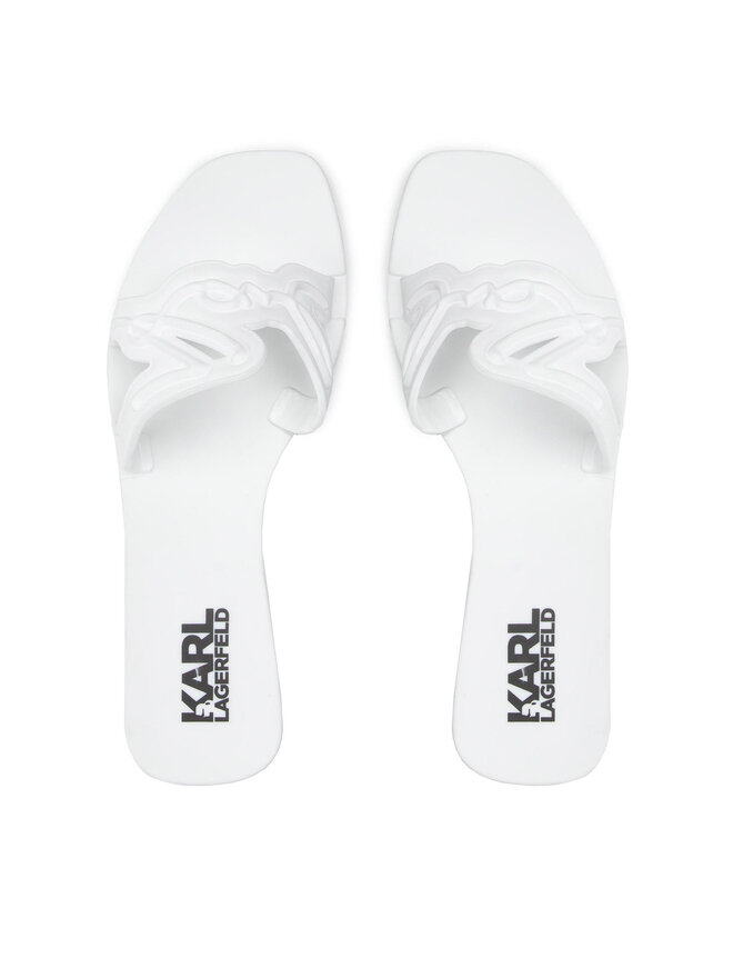 KARL LAGERFELD Natikači KARL LAGERFELD KL80008 Bela
