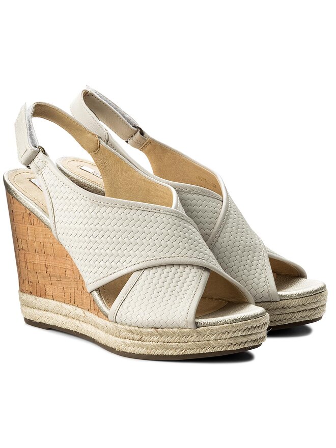 Geox Espadrilles Geox D Janira C D82P6C 06RBC C1002 Weiß