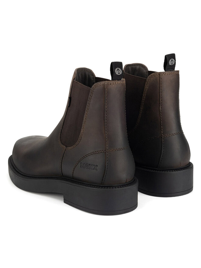 MEXX Kotníková obuv s elastickým prvkem MEXX MW-2401-01 MI08 Hnědá