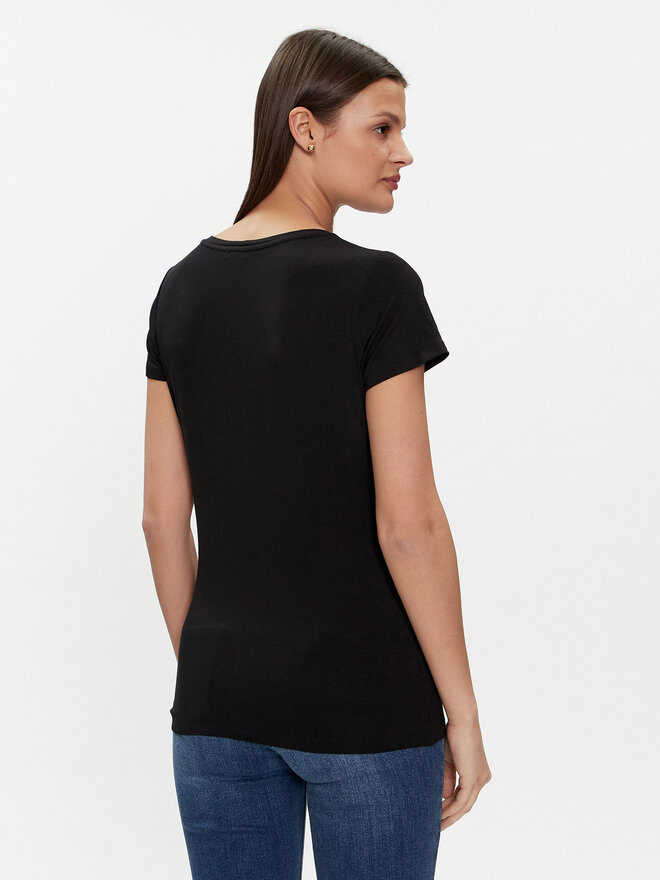 Liu Jo Liu Jo Футболка VA4227 JS360 Чорний Regular Fit