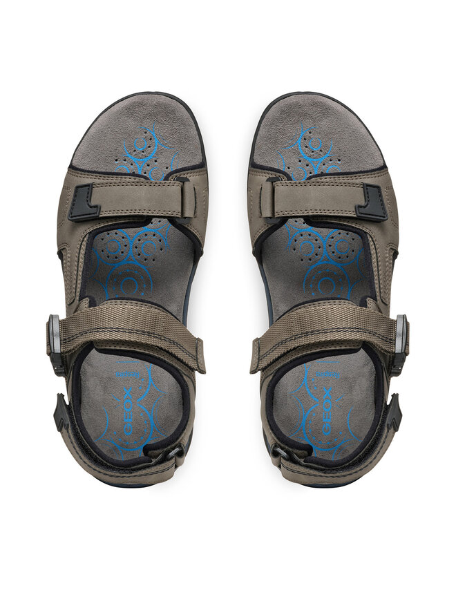 Geox Sandály Geox U Spherica Ec5 U55ELB 000EK C1018 Šedá