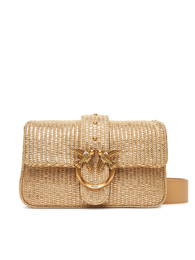 PINKO Сумка PINKO Love One Mini Slouchy Fl PE 25 PLTT 104340 A2CE Золотий