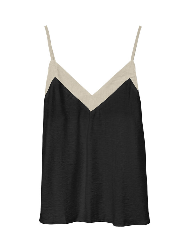 Vero Moda Vero Moda Felső Denise 10329790 Fekete Regular Fit