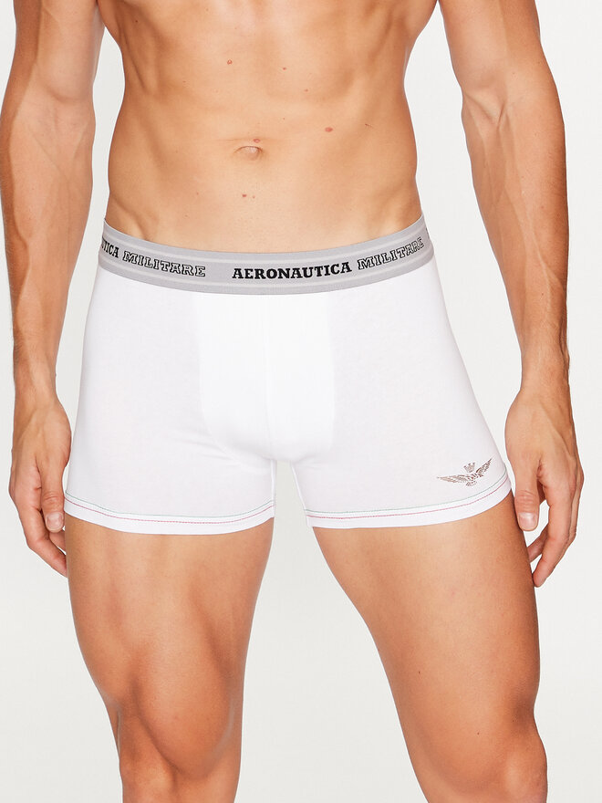Aeronautica Militare Aeronautica Militare Pack de 2 bóxers AM1UBX004 Blanco