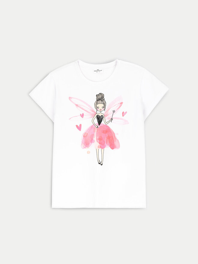 Coccodrillo Coccodrillo T-Shirt ZC4143202VGA Λευκό Regular Fit
