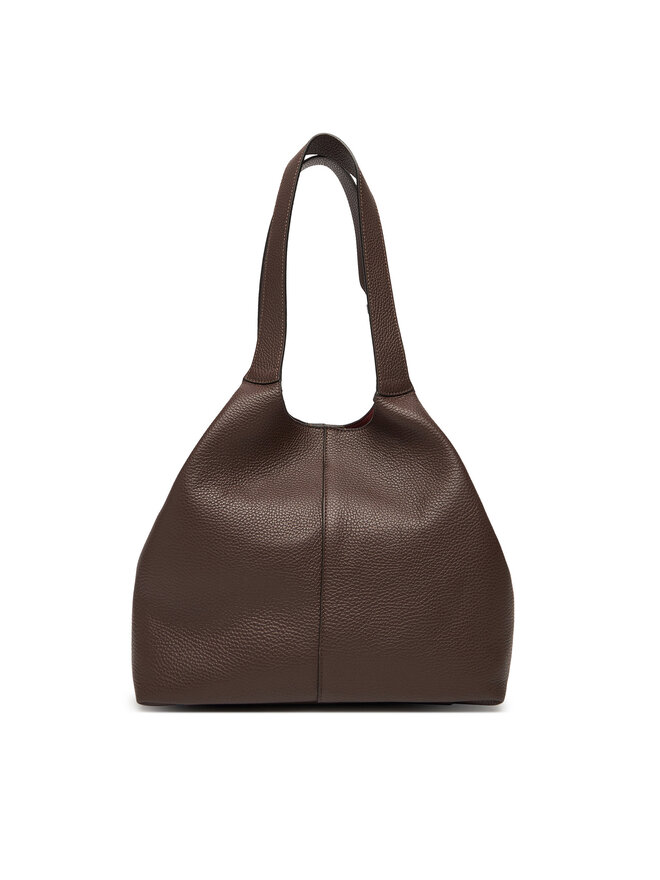 Coccinelle Handtasche Coccinelle Hand Grained L E1 SHA 11 02 01 Braun