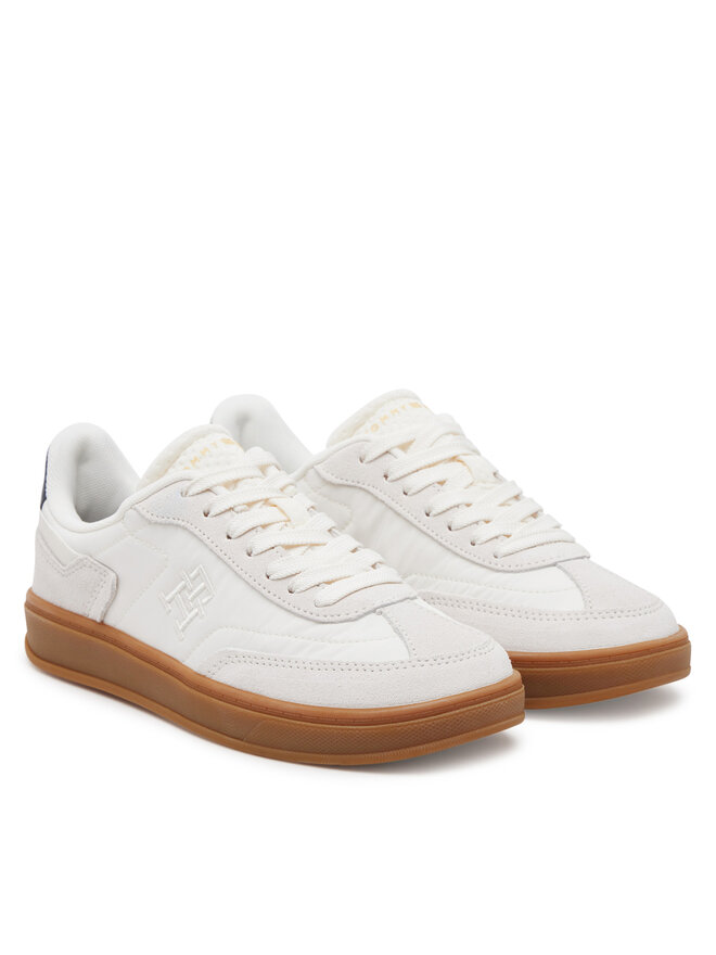 Tommy Hilfiger Αθλητικά Tommy Hilfiger Th Heritage Sneaker FW0FW08643 Λευκό