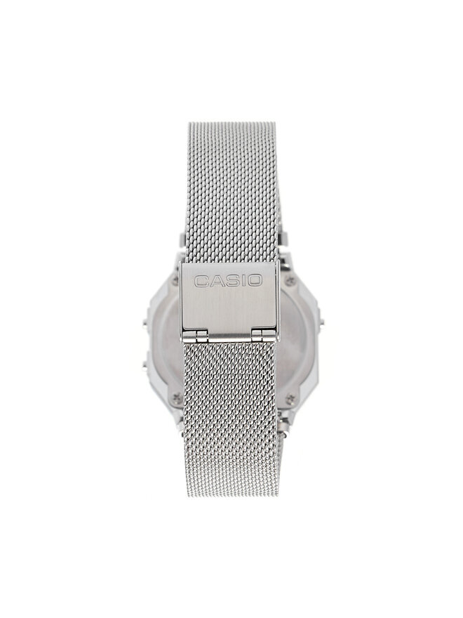 Casio Zegarek Casio A700WEMS-1BEF Srebrny