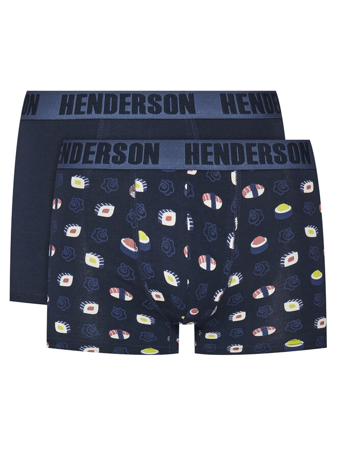 Henderson Henderson 2 darab boxer Sushi 42625 Sötétkék