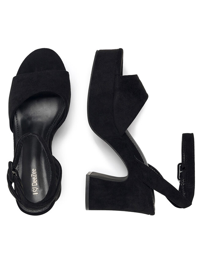 DeeZee Sandale DeeZee HY1808-01 Negru