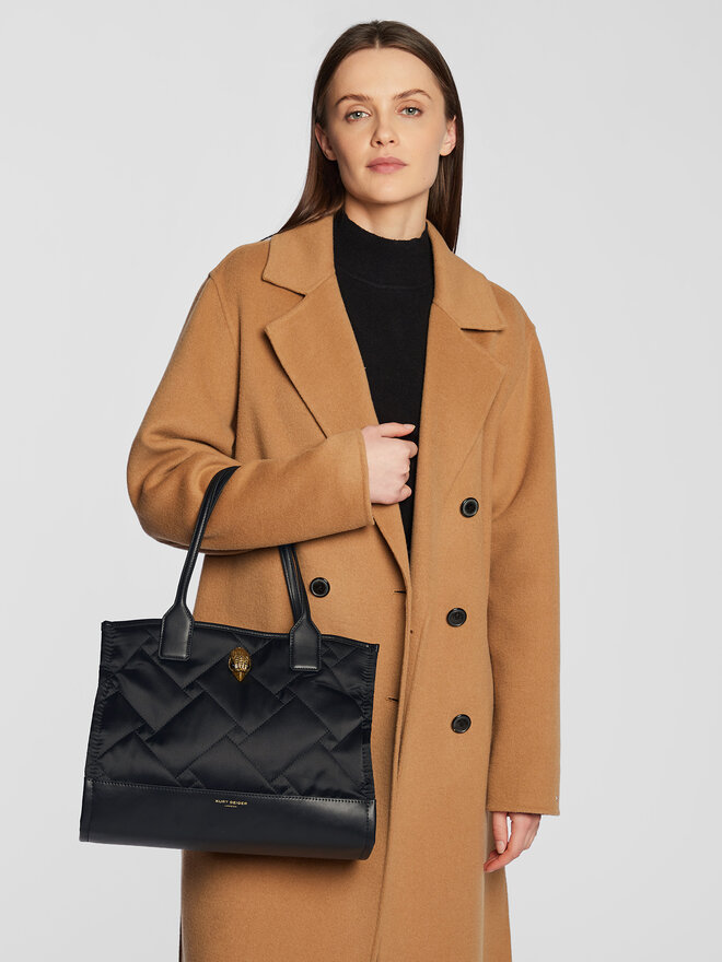 Kurt Geiger Táska Kurt Geiger Recycled Sq Sm Shopper 8670900229 Fekete