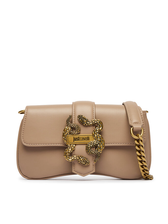 Just Cavalli Handtasche Just Cavalli Iconic Snakes 81RA4BA7 ZSA89 Beige