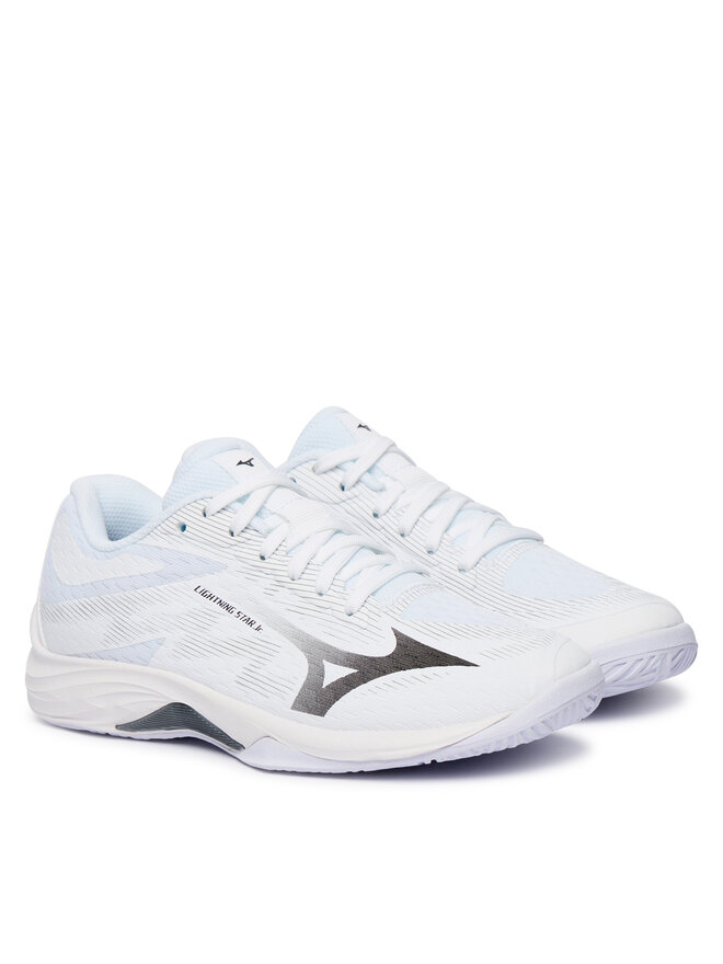 Mizuno Hallenschuhe Mizuno Lightning Star Jr. V1GD2603 Weiß