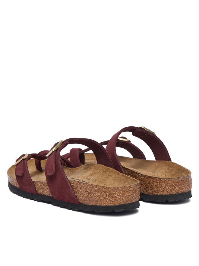 Birkenstock Zehentrenner Birkenstock Mayari 1032984 Dunkelrot