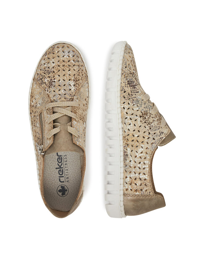 Rieker Sneakersy Rieker M2306-91 Beżowy