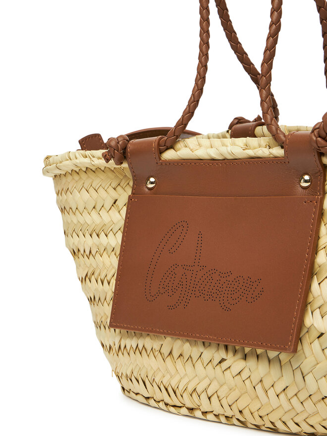 Castañer Torebka Castañer Campania Mini 025743-2003 Beżowy
